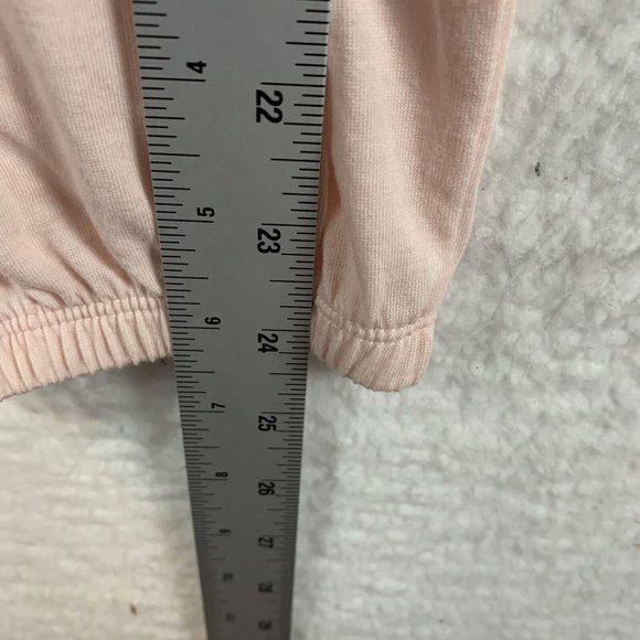 Papinelle Jogger Pants‎ Women's Size Small Pink Polyester Blend Drawstring 6314 - Picture 4 of 8